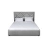 Кровать Дерби Серый с подъемным механизмом