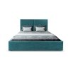 Кровать Йорк Бирюзовый велюр