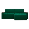 Угловой диван Осака Изумрудный велюр
