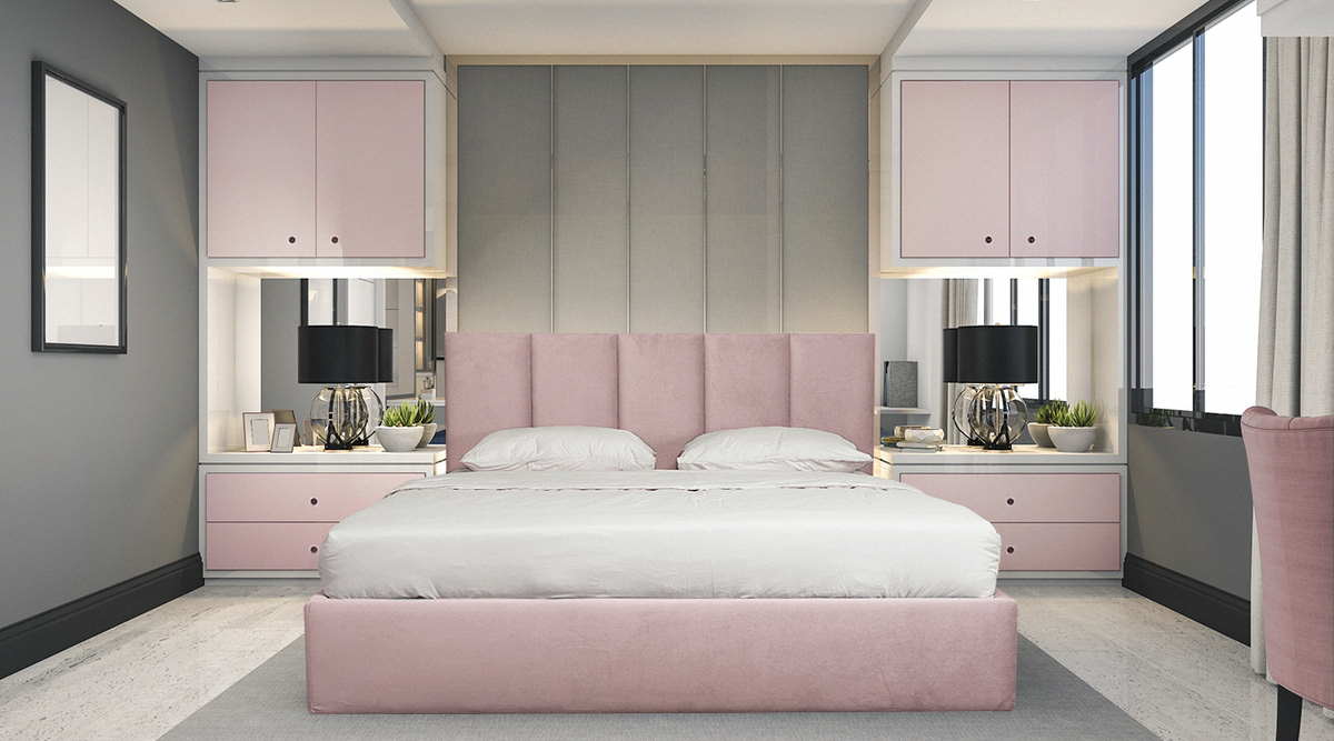 Кровать Райд в интерьере 2