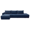 Угловой диван Токио Мах Синий велюр