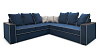 Большой Угловой диван с полкой в углу Кируна