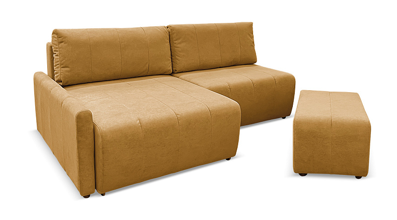 Угловой диван Оникс пуфом, рис.4