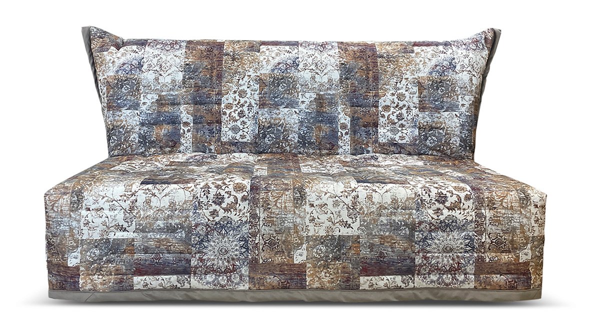 Диван прямой Креско 1400 Б  Бежевый / Рисунок