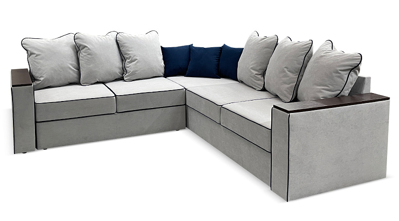 Угловой диван с полкой в углу Кируна, рис.2