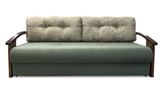 Прямой диван Анкона Д Зеленый
