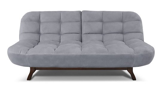 КОСМО  комплект (Диван+кресло+пуф)Серый велюр